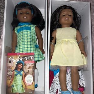 (2) American Girl Dolls with accessories